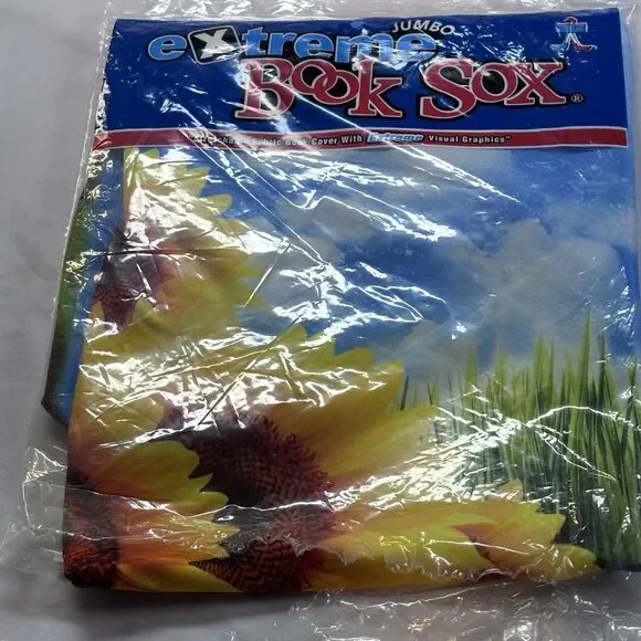 It's Academic, NFL & Vtg Book Sox Stretchable Shrink to Fit Book Covers lot of 5 - Picture 12 of 14